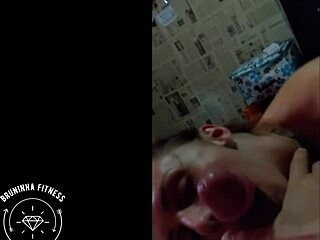 bruninha fitness sucks and anal fucks huge cock pov hardcore