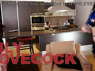 Jenevieve Hexx & Vinyl Vixon SUCK HUGE COCK POV Cum SWAP & SWALLOW