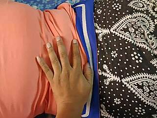 desi laila sucks lover's cock like hungry slut