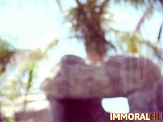 hey hot blonde, wanna fuck your neighbor right on the street?