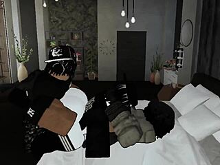 What happens when femboy meets two monster black cocks in rough threesome