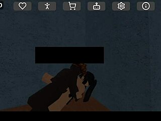 Whoa lily blake takes that big black COCK deep in bathroom fuck on roblox with bacon hair wild action!