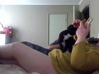 hey mommy black wife with big natural tits shows how to fold clothes right 😏