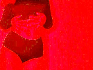 that emo brunette goth teases her huge perfect cameltoe ass in homemade video
