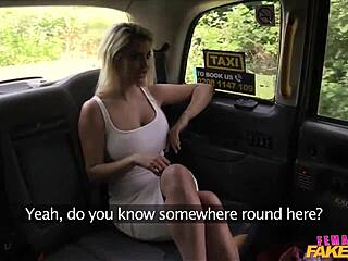 sienna day and roxy keogh dive muffs in fake taxi turned lesbian outdoor fingering orgasm