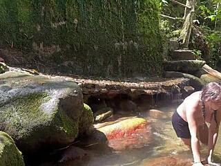 Lost latina's juicy ass milked by magical elf rescuer
