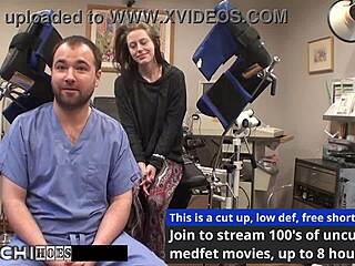 Doctor hits patient Lainey with hitachi orgasms in Tampa