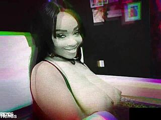thick ebony lily starfire with huge tits craves rough pounding nonstop