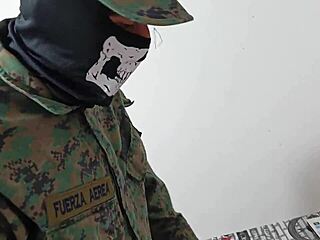 Soldier Fucks Sexy Venezuelan Saleswoman First Time at Work for Benefits