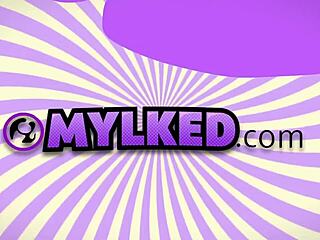 milking table handjob unleashes angelica moore's creamy surprise