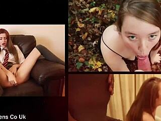 british teen 18+ discovers she can SQUIRT like crazy!