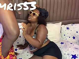 bold fat ass african teen gets roughed up in quickie pounding