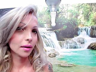 Shemale babe's booty tunnels deep in heated contest
