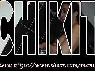 tchikita's homemade arab blowjob and intense sex session lasts over hour with natural big tits