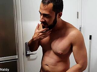 stepson shoves cock in stepmom's tight ass right there in the kitchen?