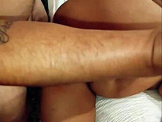dude this hot latina wife milf begs for creampie in missionary 😍 big ass bouncing