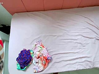 I hired this brazilian maid and her huge ass drove me wild up close