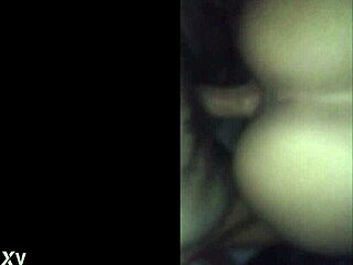 BRUNETTE WIFE FLASHES HER JUICY ASS IN LINGERIE CLOSE-UP