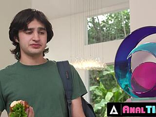 Stunning Cougar Shay Sights Ass Fucked Hard by Teen Stepson