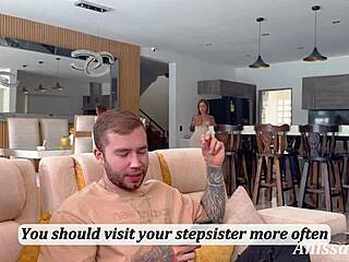 latina curvy babe cheats on stepsister husband same house big ass natural tits spanking closeup cuckold taboo