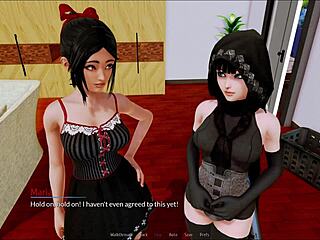 playing harem hotel game in luxury suite... wild turns await room 331 🏨🎮