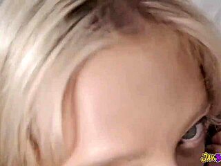 can you handle this blonde teen slurping huge bbc like a pro interracial deepthroat?