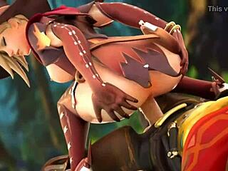 high definition overwatch mercy hentai v5 features intense orgasm scenes and explicit animations