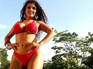 Latina Mamasota Sways Hips in Steamy Hairy Dance Seduction