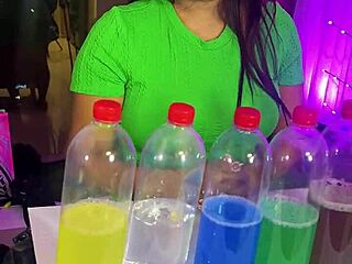 Sext milf leyne rodriguez tiktok bottle challenge deepthroat