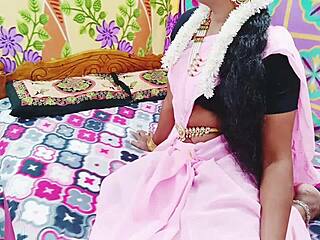 Emotional Indian Beauty's Passionate First Night with Stepdad's Dirty Telugu Whispers