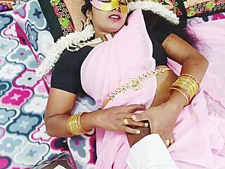 Emotional Indian Beauty's Passionate First Night with Stepdad's Dirty Telugu Whispers