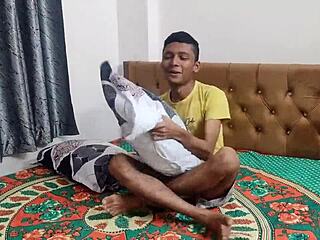 Two Desi Girls Ravish Skinny Boy in Explosive Indian FFM Threesome Action!