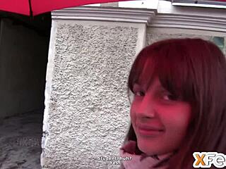 wanna see this skinny teen model ride old man's cock doggystyle??