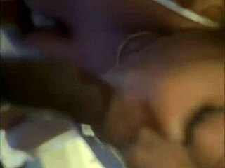 Ebony BBW Sucks Big Black Cock Deep While on Phone Call