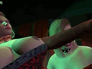 jada dives into a gta stripper fantasy ripping clothes in expert tease