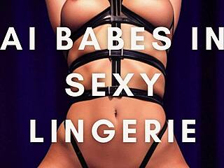 Ai babes tease in sexy lingerie compilation