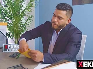 dude this venezolana's huge ass and tits get fucked after job interview