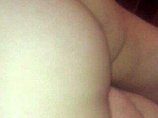 Curvy arabic ass stretched wide in deep anal pounding