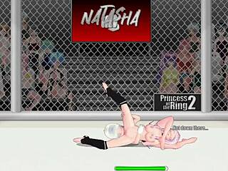 who wins when princess isabel battles natasha in fierce lesbian street catfight?