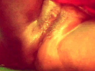 back at the asian village this girl grabs a brinjal for some wild pussy play then takes a fat cock deep pov cumshot at the ranch