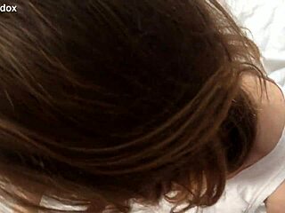 skinny 18yo stepsis tries first blowjob with face fucking