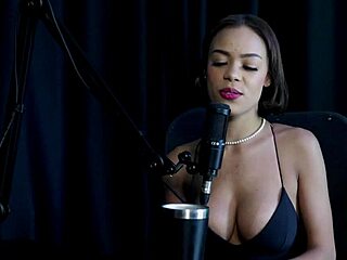 Alice Vasconcelos' Hottest Moments in Sheer Red Lingerie Tease and Play!
