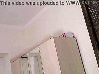 ponytail brunette cofi milan fingers her oiled shaved pussy gaping in college skirt socks