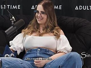 Codi Vore Craves Boyfriend's Thick Cock in Casting Interview, Her Huge Tits and Curvy Body on Full Display.