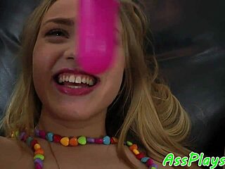 glamcore beauty pounded doggystyle in tight ass