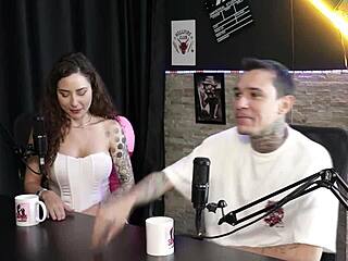 Hot Brazilian Shows Tits, Spanks, Anal Sex And She Shits On Him In Sheer Red Lingerie
