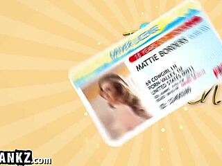 Teen blonde's first time deepthroat gagging on cock before tight shaved pussy pounding and cumshot