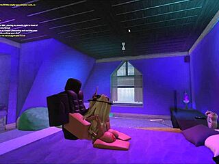 one day im just chilling in roblox studio then i end up doggystyle pounding this blonde bimbo bbc rough