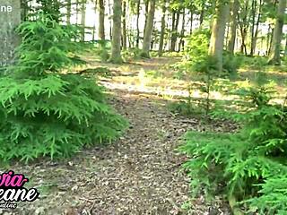 Hot 18+ Teen Gives POV Outdoor Blowjob Till Facial Cumshot