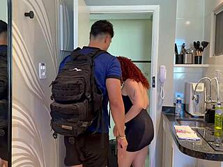 Colombian Stepmom Spanks Big Ass In Hotel Bed Share